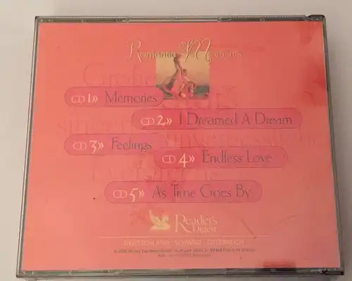 Romantic Moments Große Stars singen unvergessliche Evergreens 5 CD Box