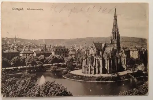 Stuttgart  Stempel Verein zur Erhaltung des deutschtums in Ungarn 11570