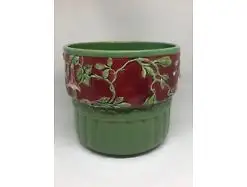 Eichwald Übertopf Blumentopf Jugendstil Keramik 19 cm Durchm. 16 cm Hoch 25238 0