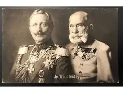 In Treue Fest Kaiser Wilhelm Kaiser Franz Josef Orden Abzeichen 25592