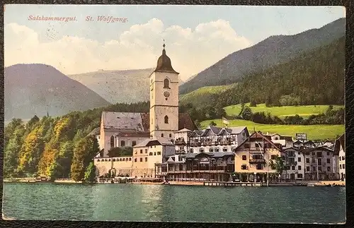 St. Wolfgang um 1925 Salzkammergut  26090