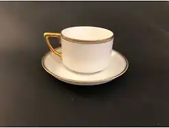 Rosenthal Kaffeetasse oder Teetasse Selb Bavaria Isolde handbemalt