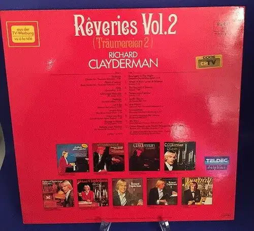 Träumereien 2 Reveries Vol. 2 Clayderman, Richard: