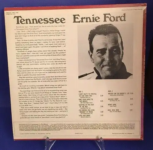 Tennessee Ernie Ford I Can't helpit if i'm still in love with you