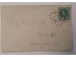 Brief kaiser Karl Briefmarke 1918 14007