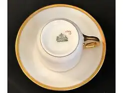 Rosenthal Mocca Tasse Selb Bavaria Isolde handbemalt