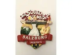 Sound Of Music Magnet Kühlschrank Salzburg Austria