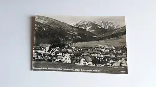 Sommerfrische Mürzzuschlag gegen Schneealpe 1904m. 40013FH