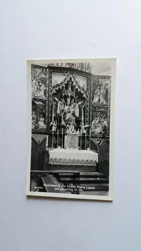 Hochaltar in der Kirche Maria Laach am Jauerling 40076 ShNö