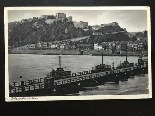 Ehrenbreitstein - Festung - Koblenz Mosel - Brücke 180123 TH