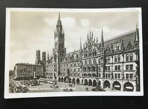 München - Marienplatz und neues Rathaus - Bayern, Deutschland 400399 TH