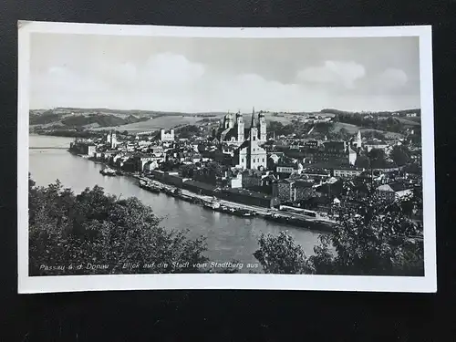 Passau a.d. Donau - Blick auf die Stadt v. Stadtberg aus - Deutschland 400261 TH