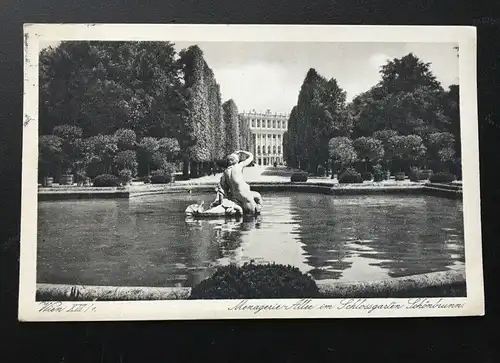 Wien - Menagerie-Allee im Schlossgarten Schönbrunn - Österreich 400262 TH