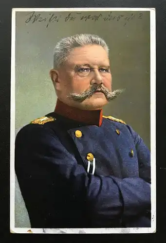 Generalfeldmarschall v. Hindenburg Porträt Soldaten Militär Krieg 400621 TH SH1