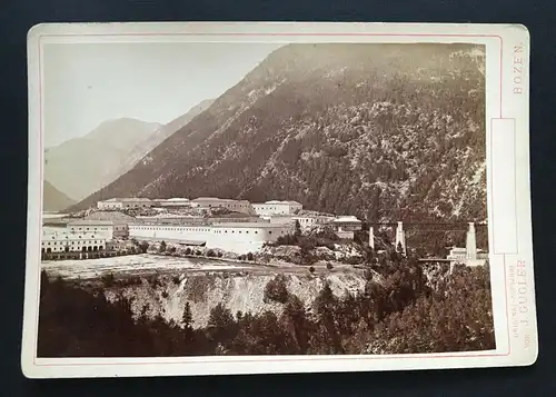Foto Bozen Gebäude Gebirge Osttirol Italien J.Gugler ca.11,7x17,1cm 400939 TH