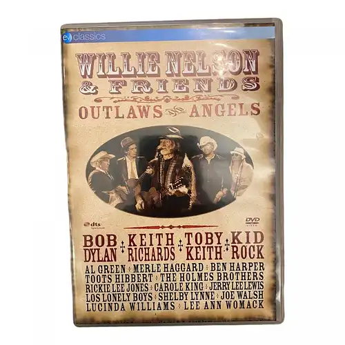 1489 Taurus Productions WILLIE NELSON & FRIENDS - OUTLAWS ANGELS HC