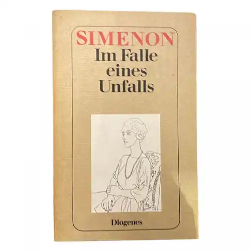 1008 Georges Simenon IM FALLE EINES UNFALLS DIOGENES ESOTERIK