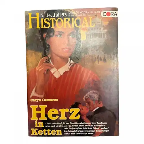 806 Caryn Cameron HISTORICAL - HERZ IN KETTEN HISTORISCHER ROMAN