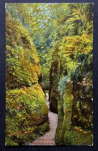 Eisenach Drachenschlucht Gestein Felsen Thüringen Deutschland 401234 TH A