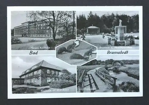 Bad Bramstedt Collage Pavillon Kurhaus Schleswig-Holstein Deutschland  TH