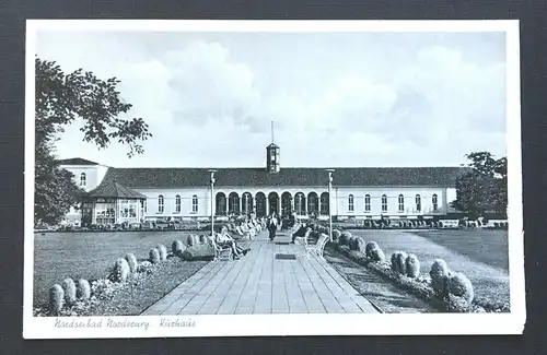 Nordseebad Norderney Kurhaus Park Gebäude Niedersachsen Deutschland  TH