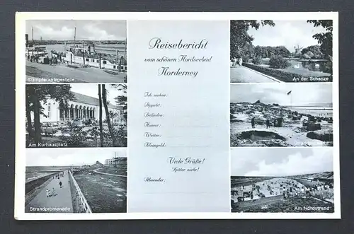 Reisebericht Nordseebad Norderney Collage Niedersachsen Deutschland  TH