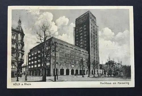 Köln am Rhein Hochhaus am Hansaring Nordrhein-Westfalen Deutschland  TH