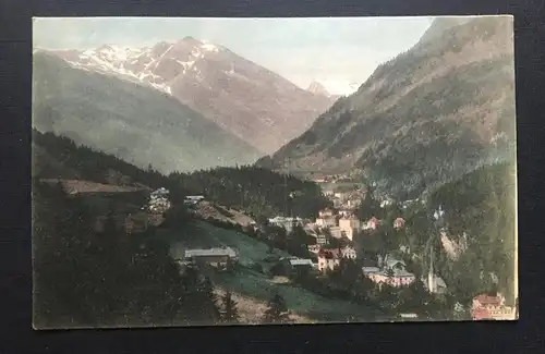 Bad Gastein v.d. schwarzen Liesel - Blick auf Ort - Salzburg 400405