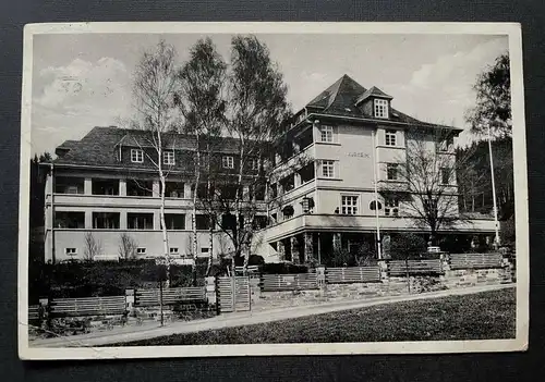 Kurheim Reichsbahn Bad Elster Gebäude Haus Sachsen Deutschland 402179 TH A