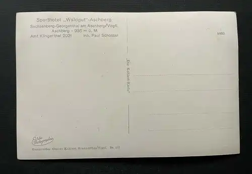 Sachsenberg-Georgenthal Ort Aschberg Vogtland Sachsen Deutschland 402175 TH A