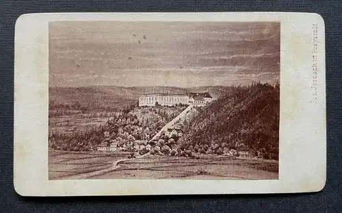 Foto Gebäude Berg Jos.Jarosch Freystadt  CDV ca.10,4x6,1cm 410075 ShOÖ