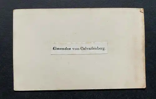 Foto Gmunden Calvarienberg  Salzkammergut Oberösterreich ca10,7x6,6cm 410074 A