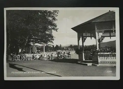 Portschach Wörthersee Werzer Strand Pavillion Ufer Kärnten Österreich 402460