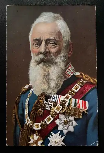 Porträt Prinzregent Luitpold von Bayern Orden Uniform Militär Krieg 402440 SH1