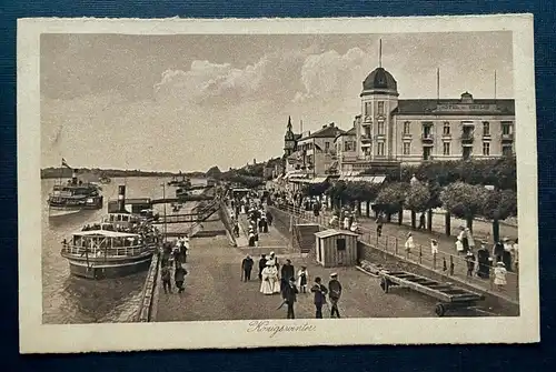 Königswinter Stadt Hafen Schiff Ufer Nordrhein-Westfalen Deutschland 401008 A