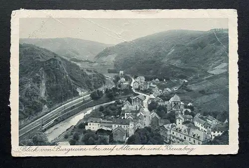 Blick v. Burgruine Are Altenahr Kreuzberg Rheinland-Pfalz Deutschland 401052 A