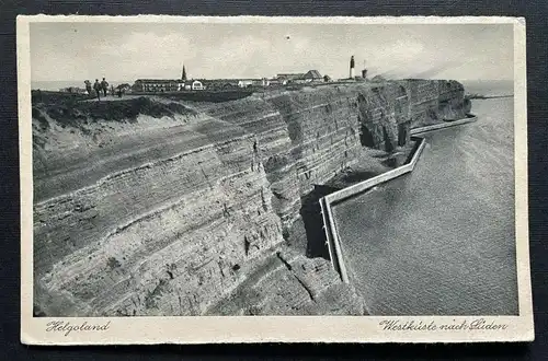 Helgoland Westküsten nach Süden Nordsee Schleswig-Holstein Deutschland 401069 A