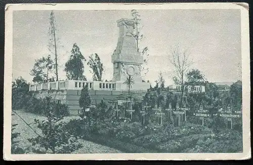 Denkmal 1.Bayer. Inf.Div. Soldatenfriedhof Montigny Militär Frankreich 400595 TH