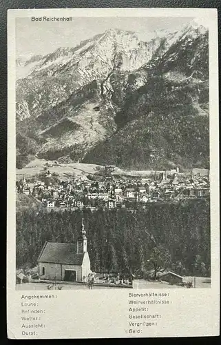 Bad Reichenhall Stadt Kirche Berg Gebirge Checkliste Bayern Deutschland 400581TH