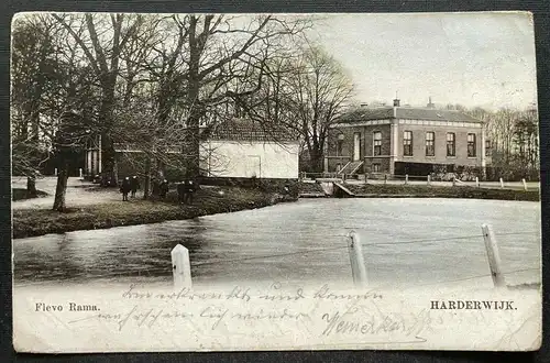 Flevo Rama Harderwijk Stadt Fluss Gebäude Park Niederlande Holland 410123 TH C