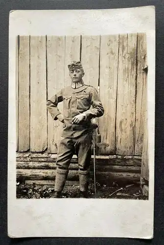 Porträt Soldat Uniform Feldmütze Degen Kragen Militär Krieg 410094 TH