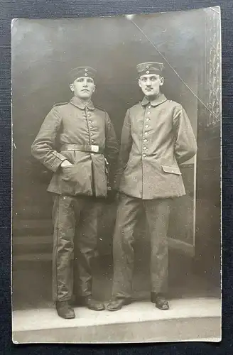 Soldaten Uniform Schirmmütze Bart Militär Krieg C.Kipp Wiesbaden 410088 TH