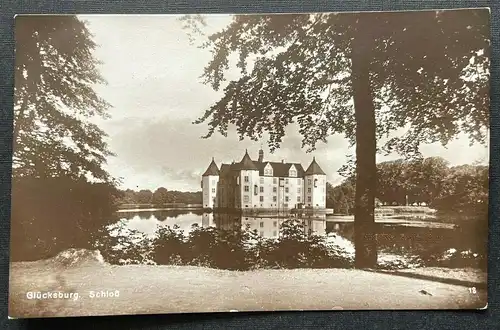 Glücksburg Schloss Gebäude See Park Schleswig-Holstein Deutschland 410155 TH C