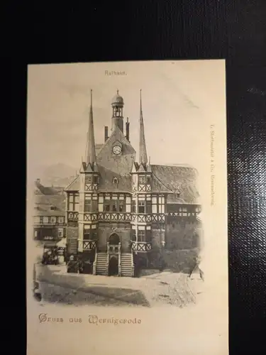 Grusskarte aus Wernigerode 402404 gr