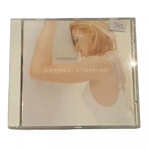 1542 Maverick Recordings MADONNA - SOMETHING TO REMEMBER HC