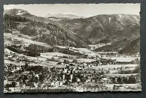 Sommerfrische Gresten gg.Dürrenstein Ort Gebirge Berg Niederösterreich 402667 C