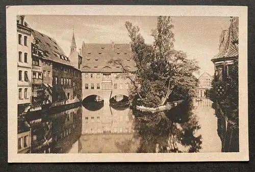 Nürnberg Partie a.d.Museumsbrücke Gebäude Fluss Bayern Deutschland 402684 TH C