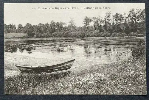 Bagnoles-de-l’Orne Umgebung L'étang de la Forge Teich Boot Frankreich 402685 C