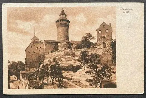 Nürnberg Burg Schloss Festung Turm Berg Bayern Deutschland 402687 TH C