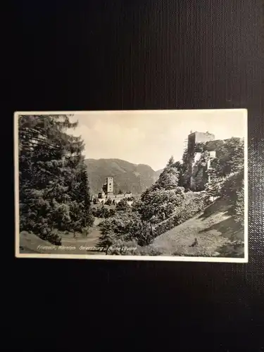 Friesach, Kärnten, Geiersburg und.Ruine Lavant 402818 gr C